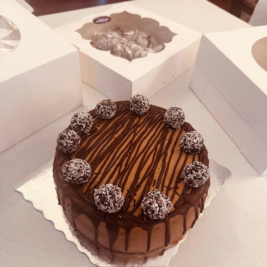 Chocolate Coconut Layer Cake